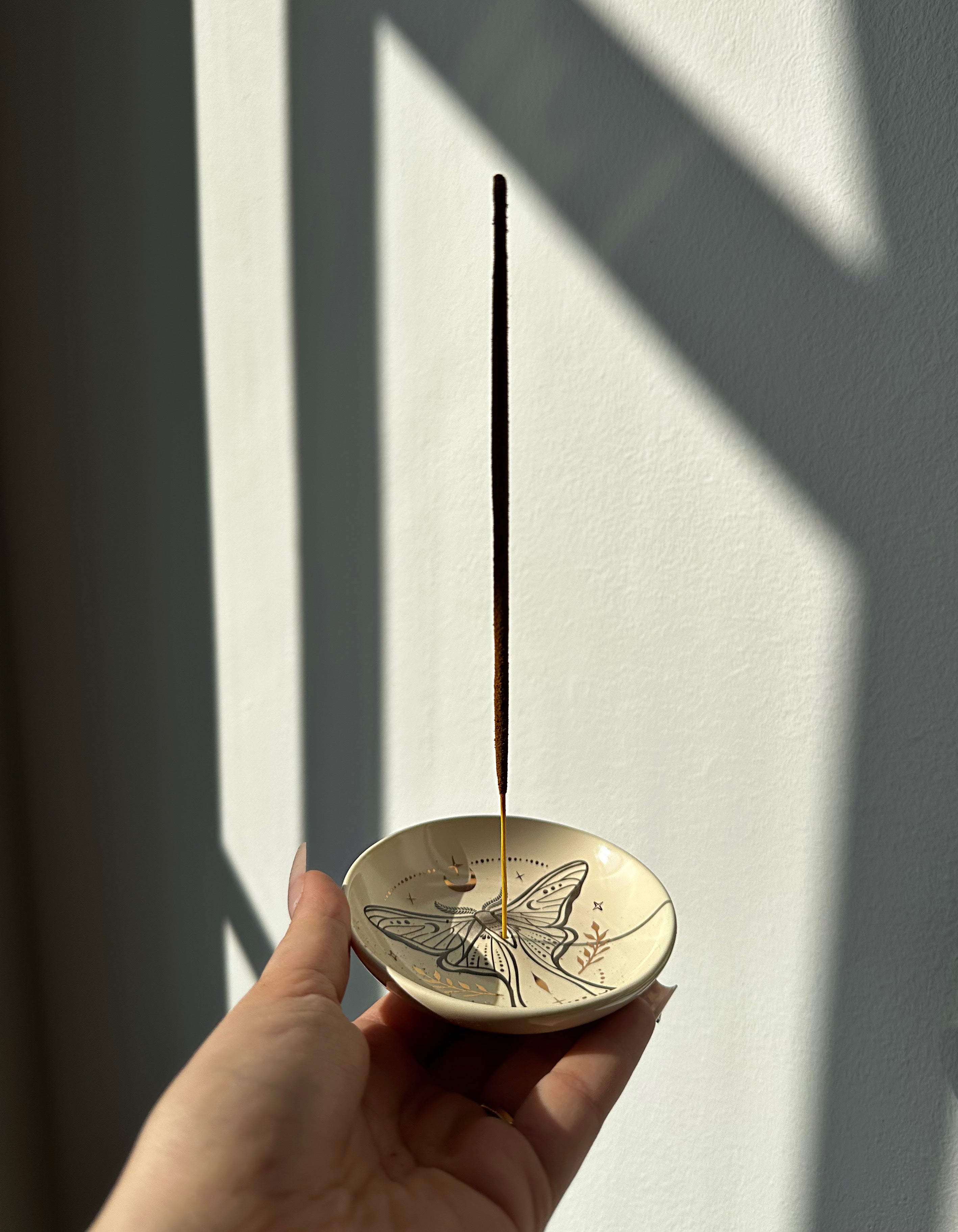 Piattino Porta Incenso/Smudges – Eleganza e Magia