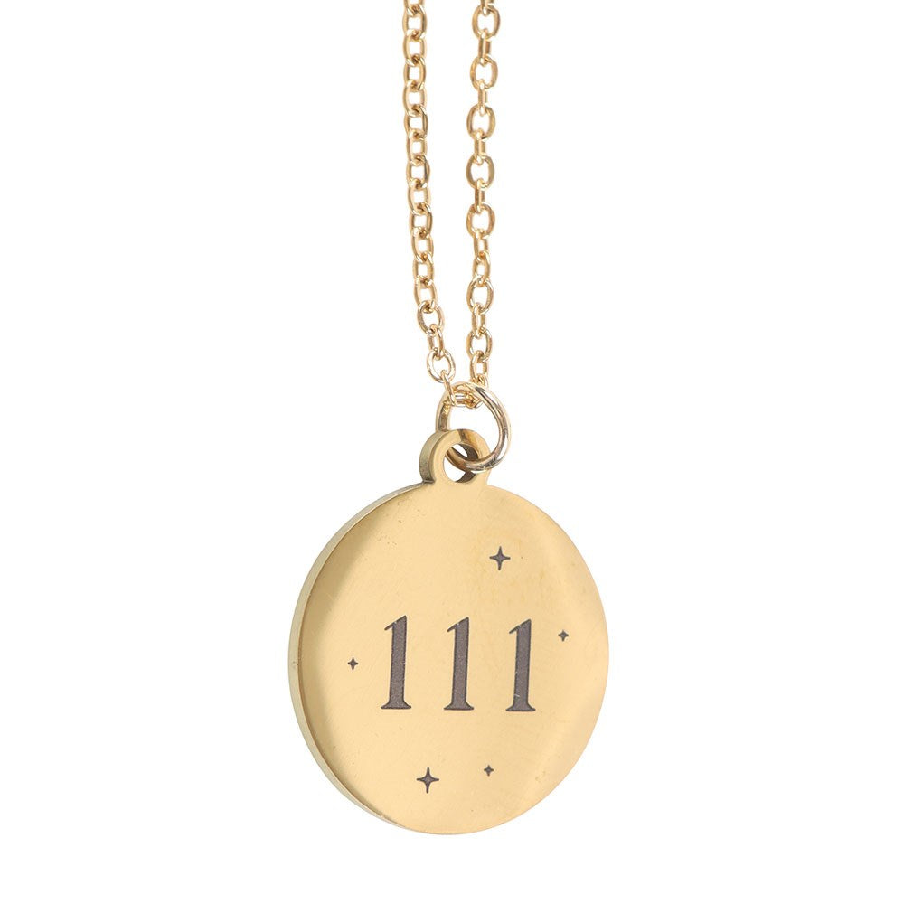 Collana "111" – Intuition Vibes Only