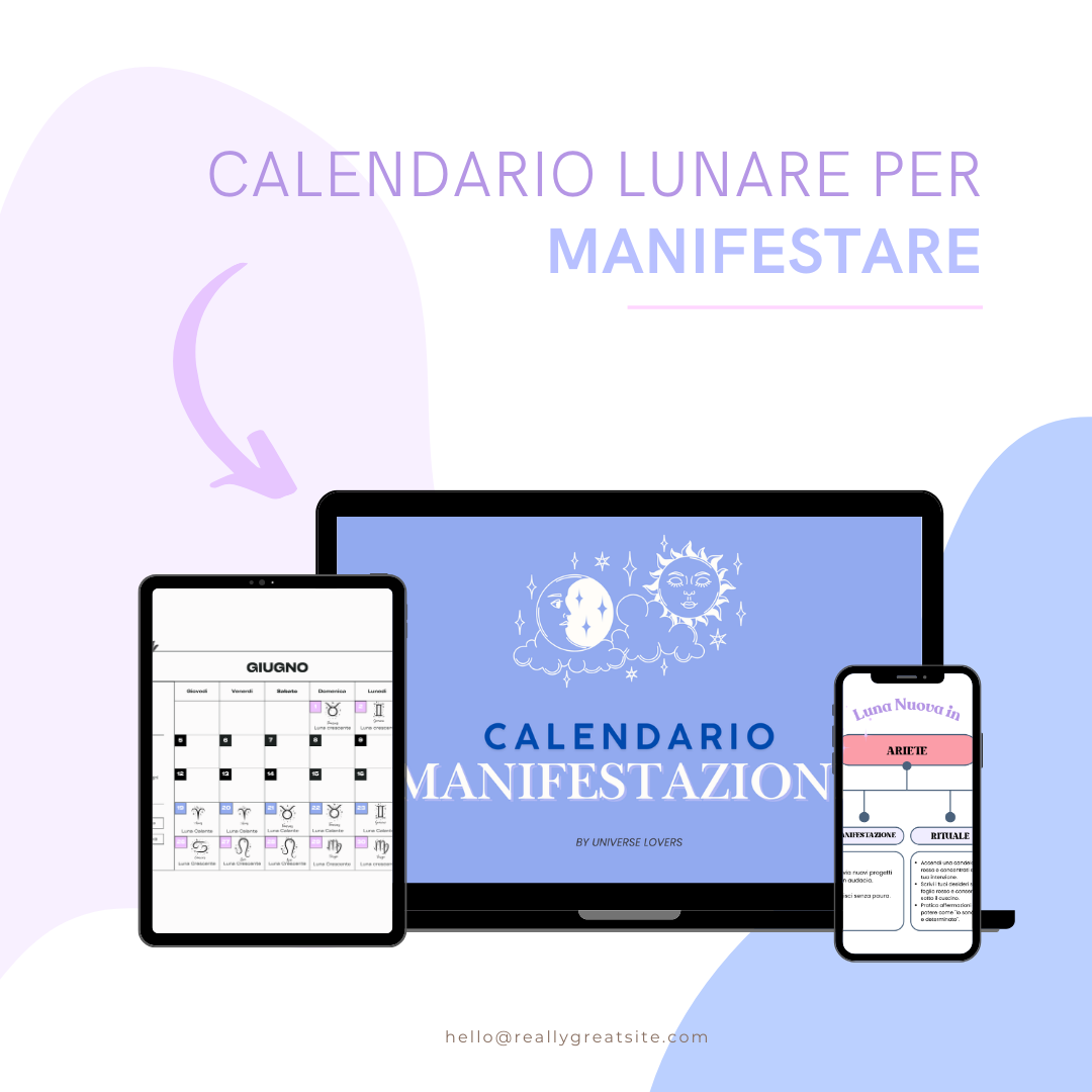 EBOOK - CALENDARIO LUNARE PER MANIFESTARE