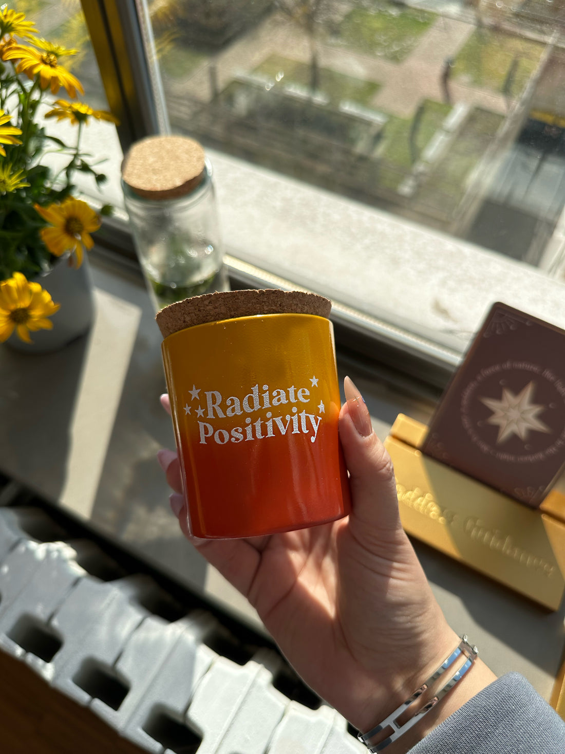 Candela Positivity al limone e bergamotto