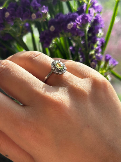 Anello con Peridoto – Regolabile