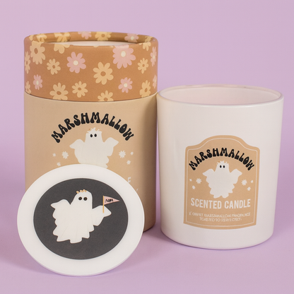 COZY FLAME - candela al profumo di marshmallow tostato