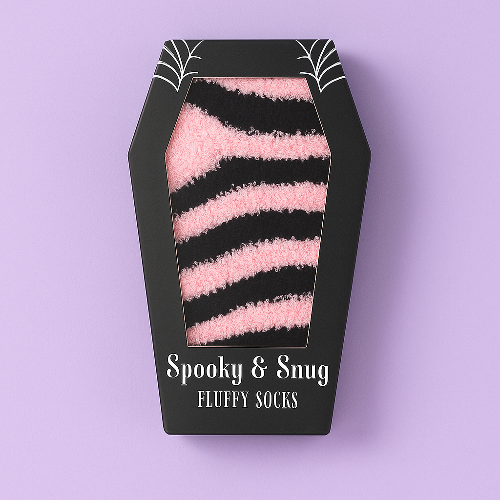 HALLOWEEN FLUFFLY SOCKS