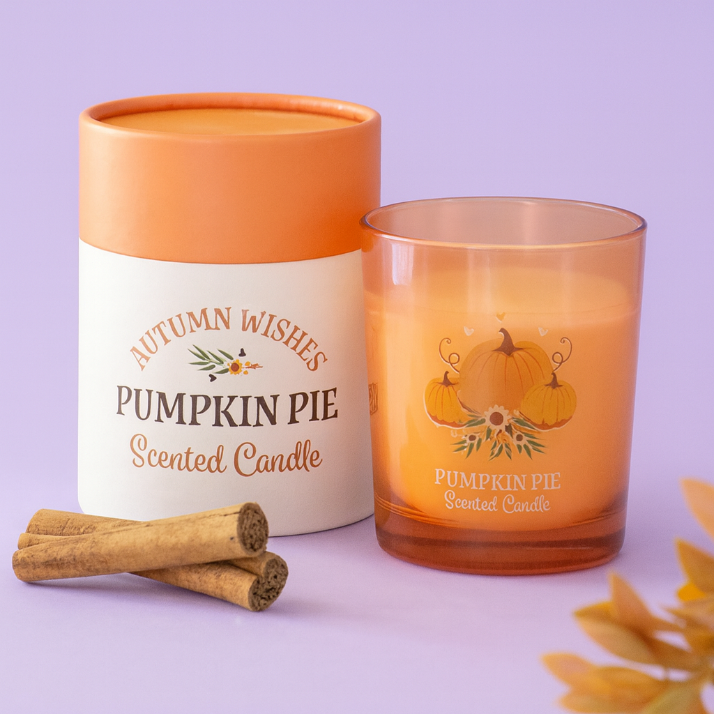 COZY FLAME - candela profumata alla zucca