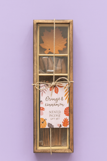 SET AUTUMN VIBES - arancia e cannella