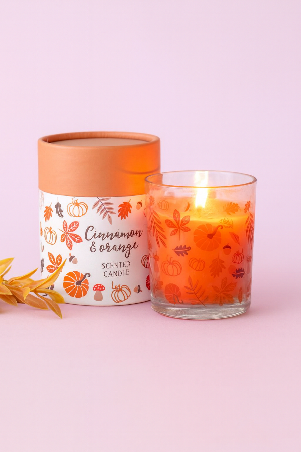 COZY FLAME - candela profumata cannella e arancia