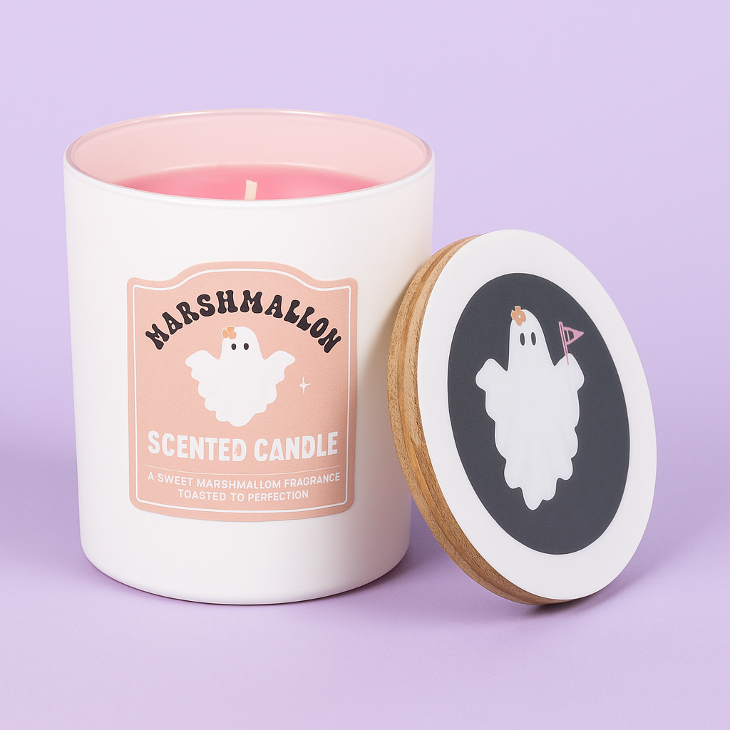 COZY FLAME - candela al profumo di marshmallow tostato