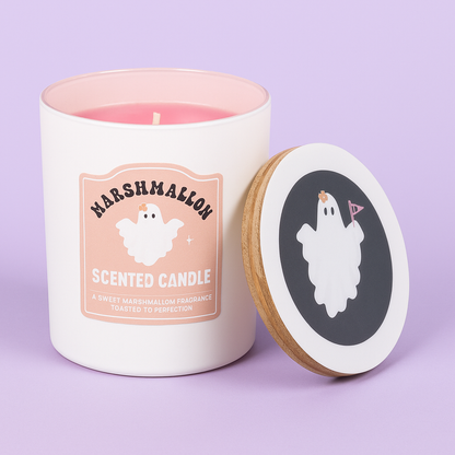 COZY FLAME - candela al profumo di marshmallow tostato