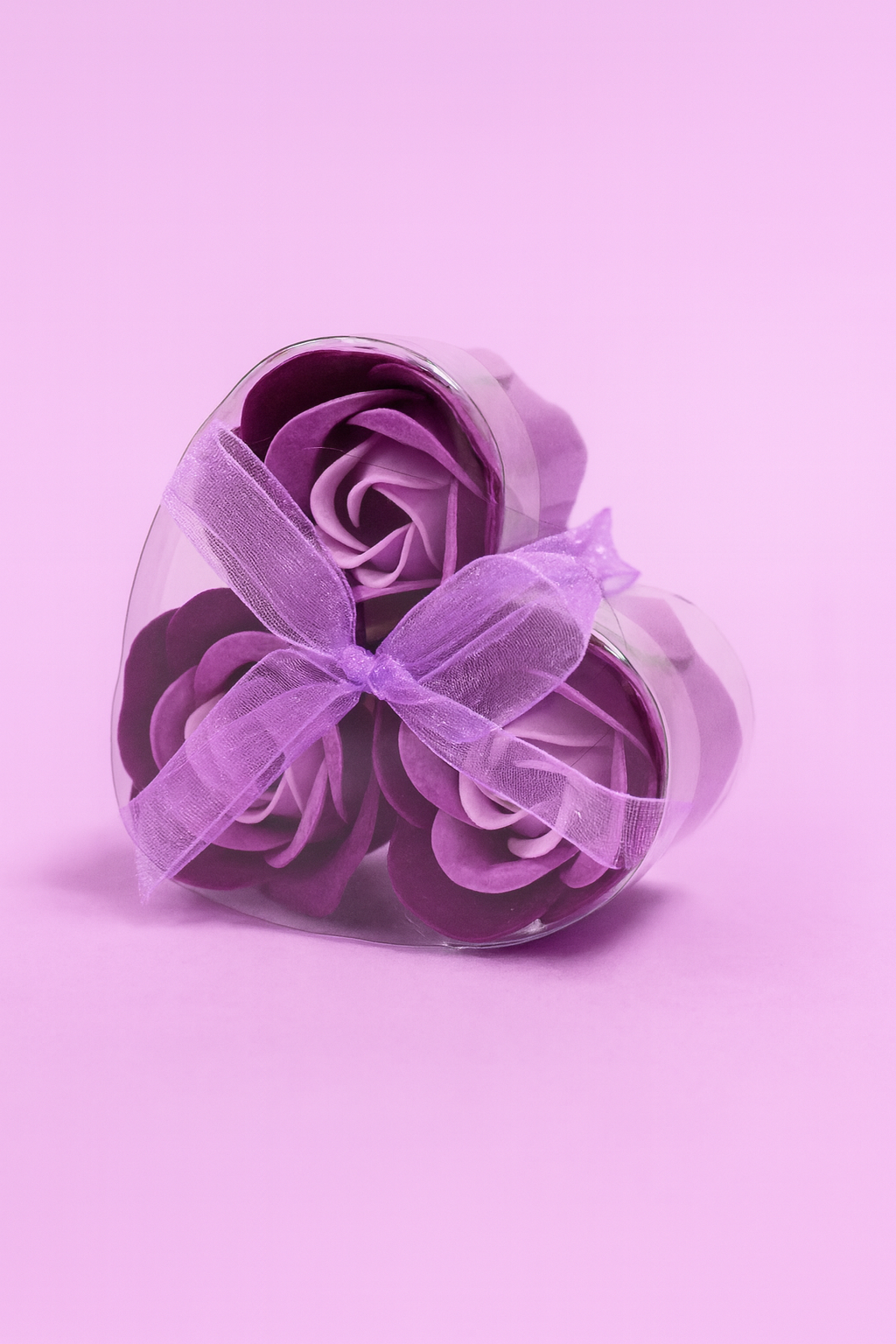 FIORI DI SAPONE - Set da 3 profumato alla rosa e lavanda
