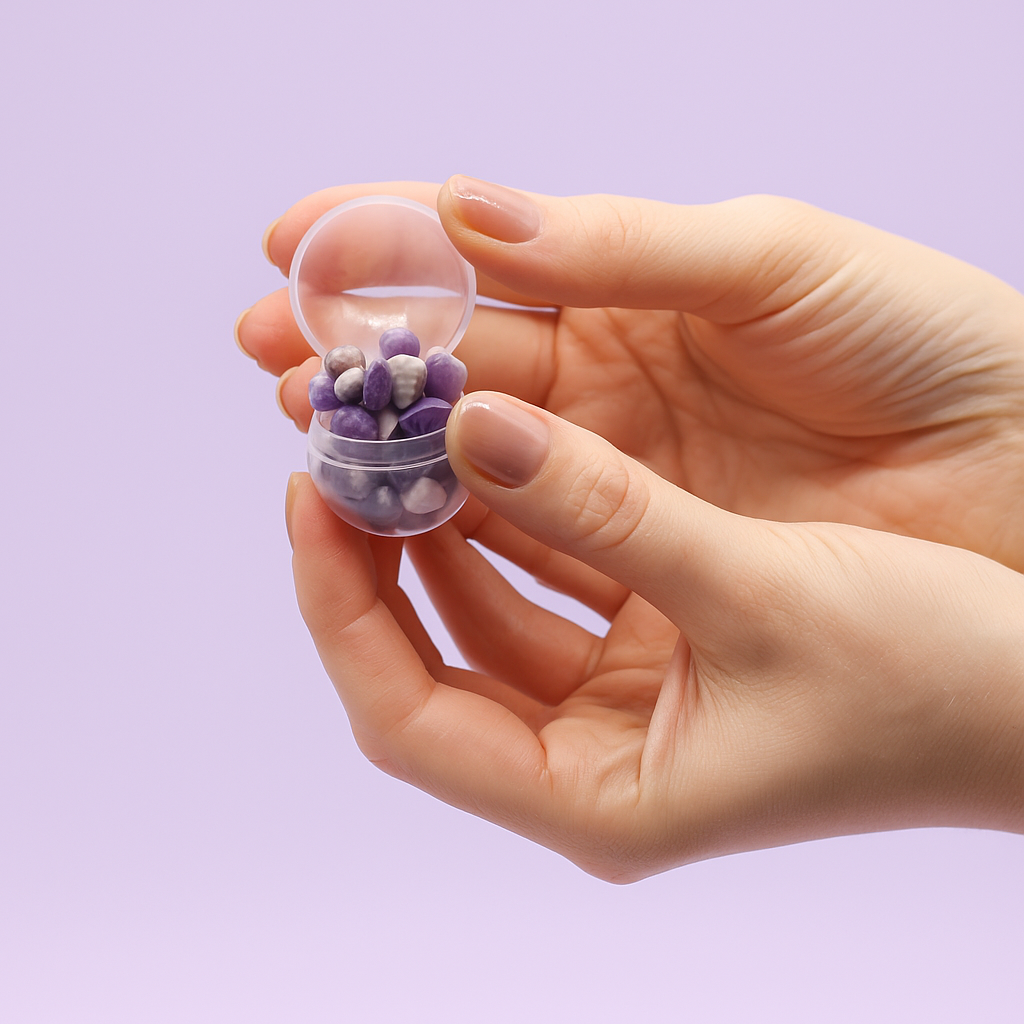 BATH BOMB - con bracciale di ametista