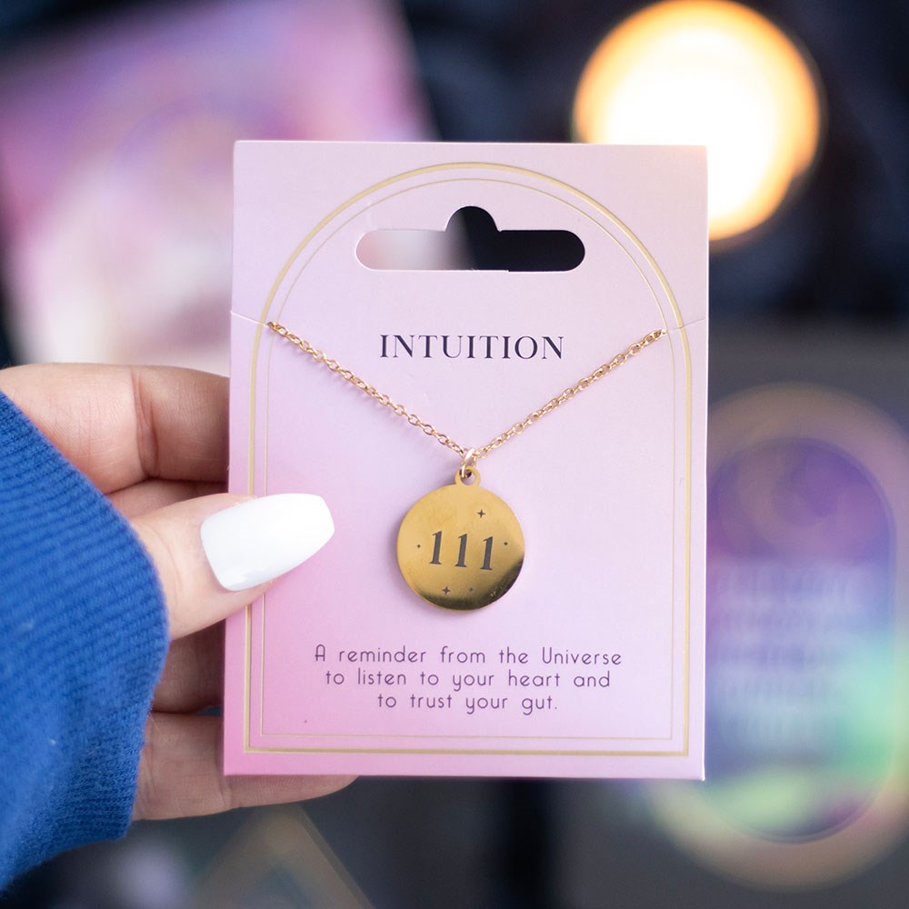 Collana &quot;111&quot; – Intuition Vibes Only