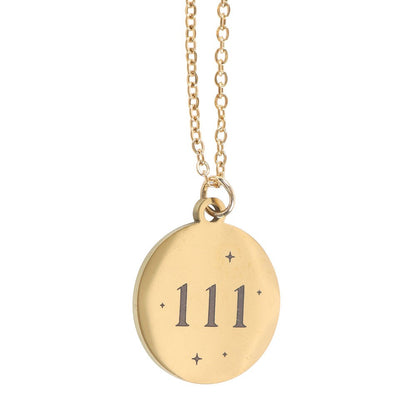 Collana &quot;111&quot; – Intuition Vibes Only