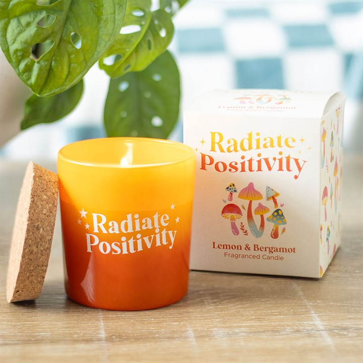 Candela Positivity al limone e bergamotto