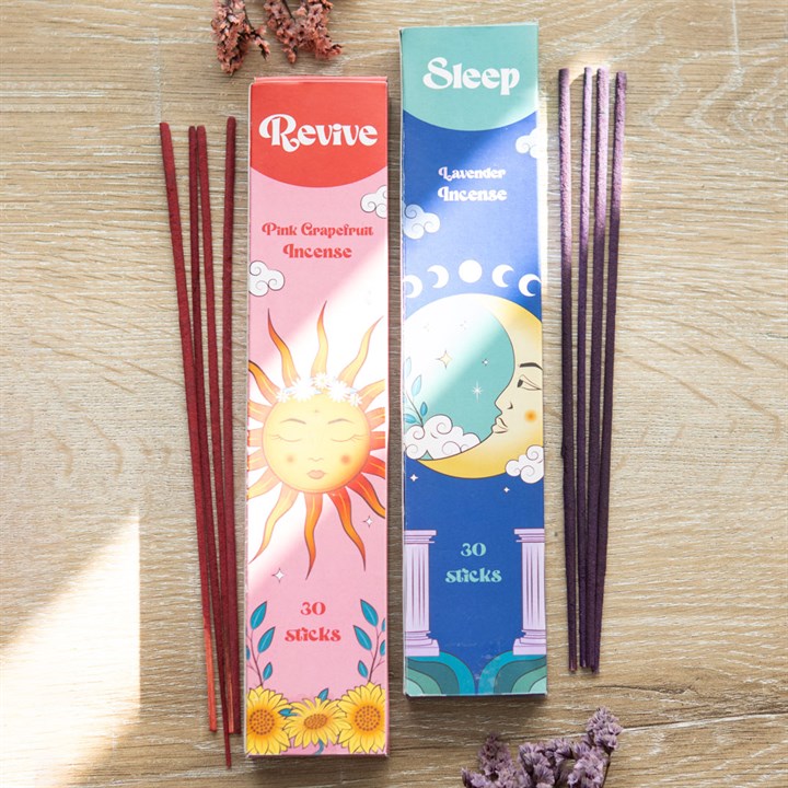 Set Incensi Sun (Pompelmo Rosa) e Moon (Lavanda)